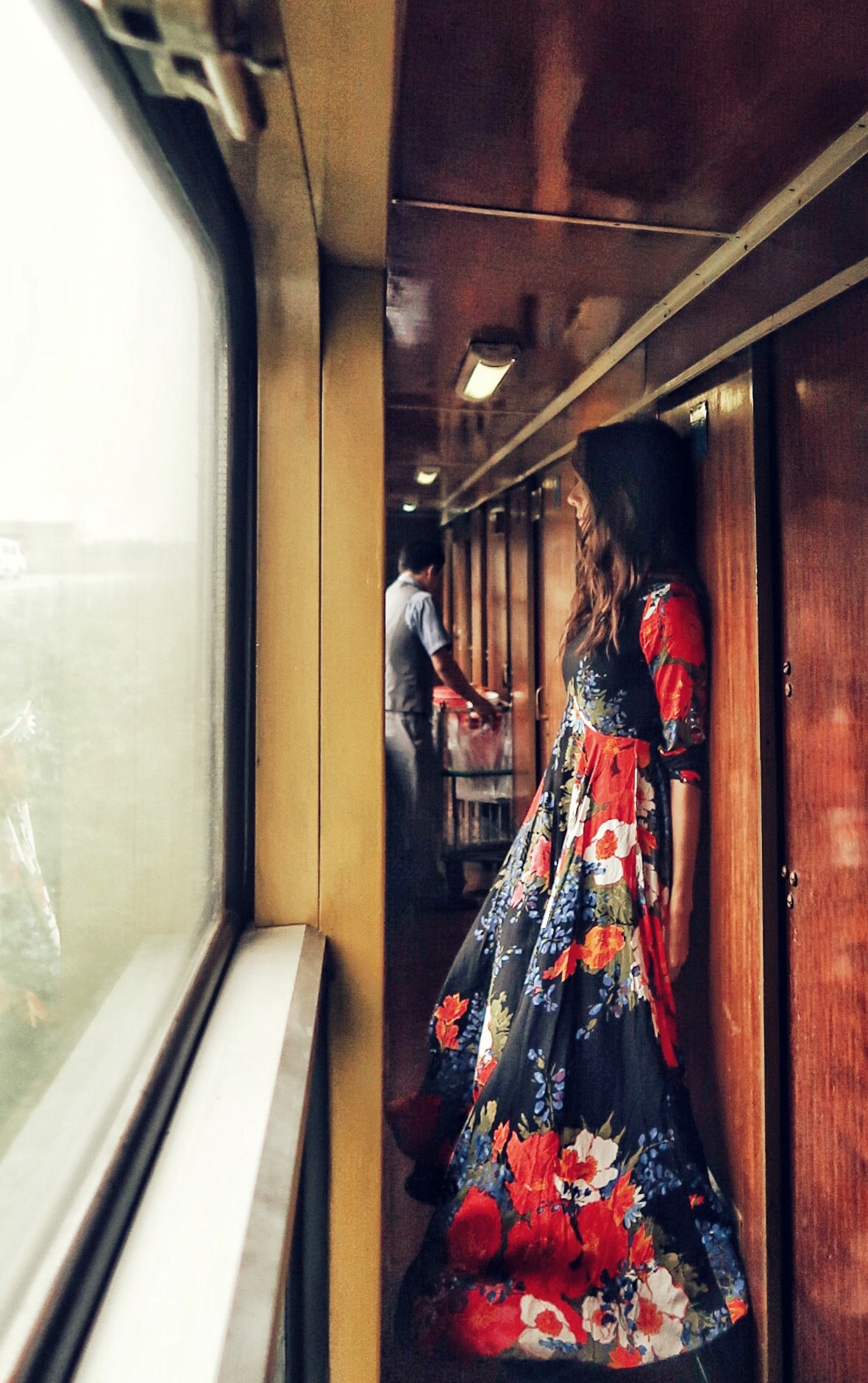 Night train in Hanoi